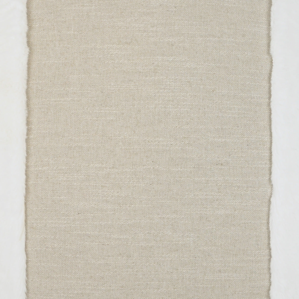 D.V. KAP HOME   24" x 24" Courchevel Pillow - Swan Faux Fur, Transitional    - 3598-S-2424