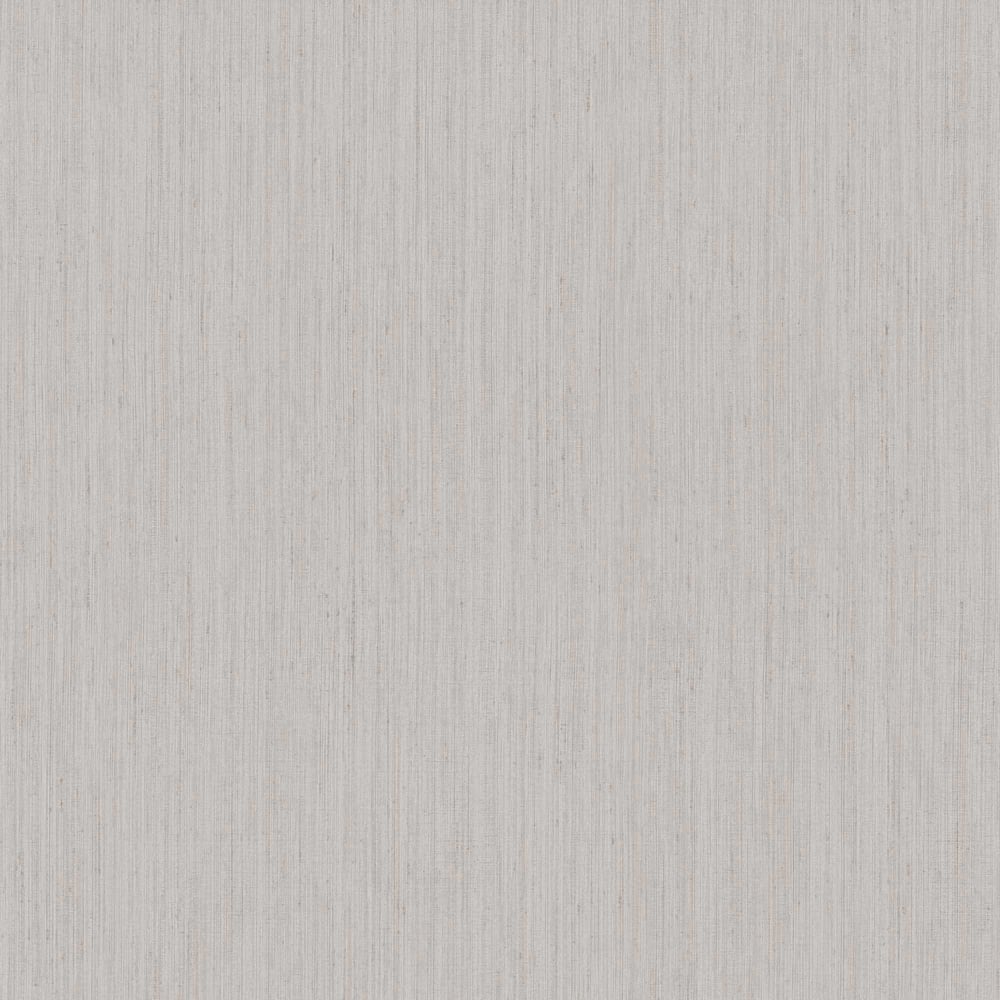 Light gray linen-textured fabric with subtle vertical weave, rustic upholstery material.