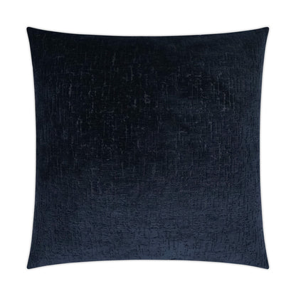 D.V. KAP HOME   24" x 24" Felicity Pillow - Ink Solid, Textured, Transitional    - 3600-I-2424