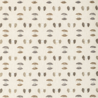 KRAVET BASICS EMBROIDERY NOVELTY BEIGE,GREY,BEIGE   - 36004.1611.0