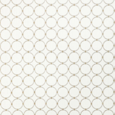 KRAVET BASICS EMBROIDERY METALLIC WHITE,SILVER,GOLD   - 36019.11.0