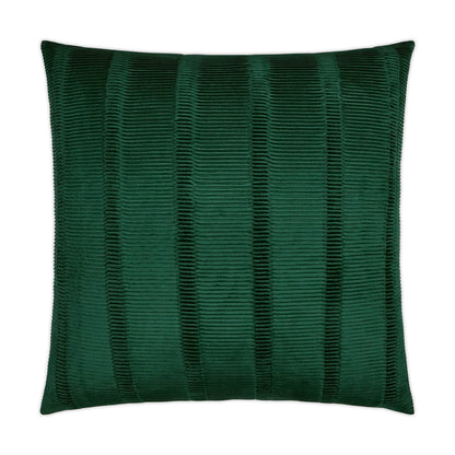 D.V. KAP HOME   24" x 24" Upstate Pillow - Emerald Solid, Textured    - 3602-E-2424