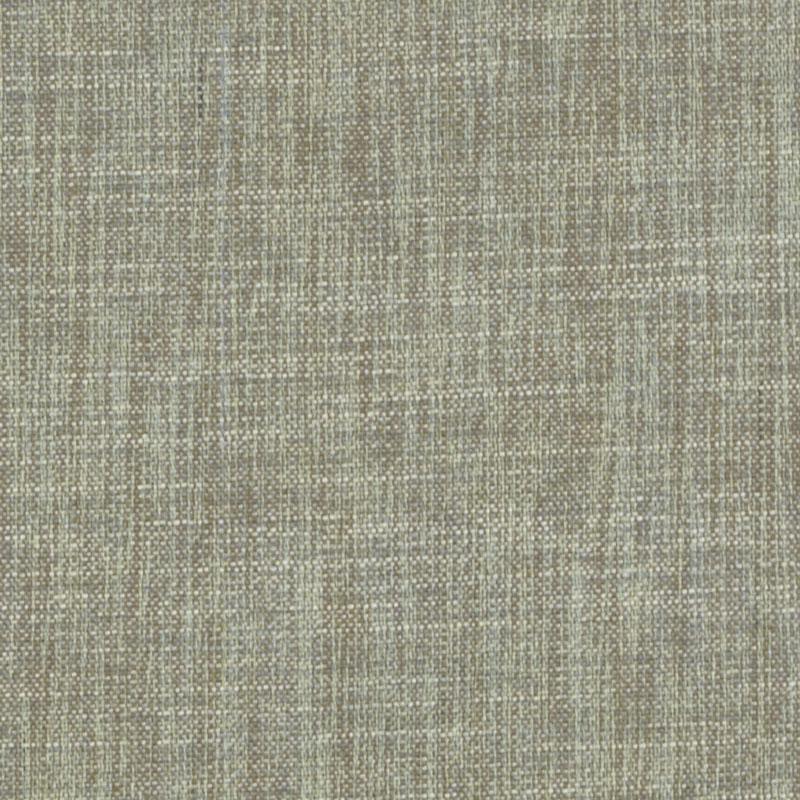 Close-up of turquoise woven drapery fabric with visible texture.