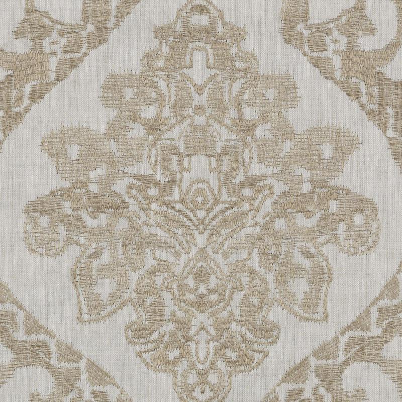 Duralee Monogram Ba61239 | 194-Toffee  Drapery     - 360598