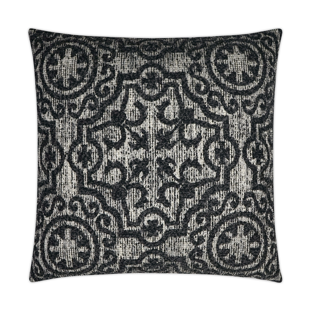 D.V. KAP HOME   24" x 24" Linz Pillow Traditional     - 3609-2424