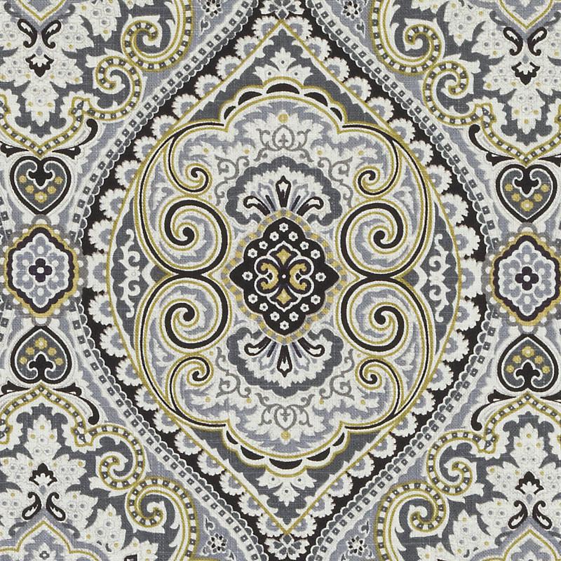 Duralee Dp61345 | 380-Granite  Print     - 360909