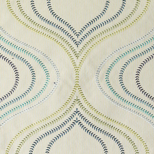 Duralee Da61357 | 71-Blue/Avocado  Upholstery     - 361011