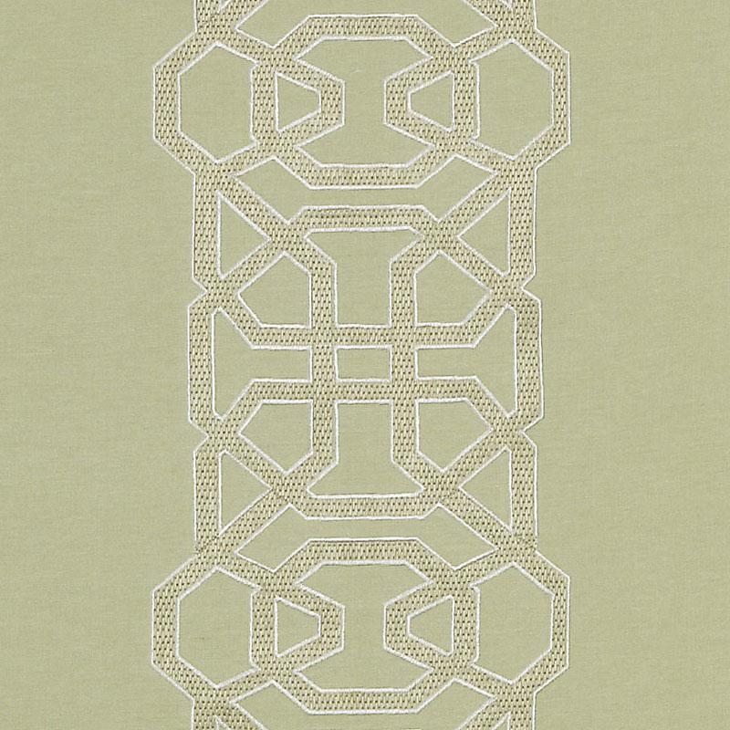 Duralee Monogram Ba61238 | 609-Wasabi  Drapery     - 361063