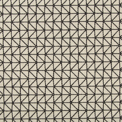 KRAVET BASICS EMBROIDERY GEOMETRIC WHITE,BLACK,   - 36129.81.0