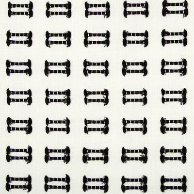 KRAVET BASICS EMBROIDERY NOVELTY WHITE,BLACK,   - 36131.81.0