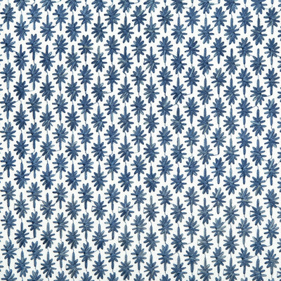 KRAVET BASICS EMBROIDERY SMALL SCALE WHITE,BLUE,BLUE   - 36132.51.0