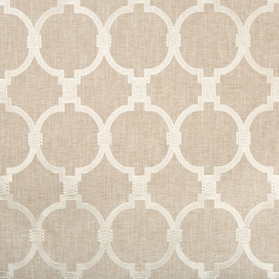 KRAVET BASICS EMBROIDERY GEOMETRIC IVORY,IVORY,   - 36138.1.0