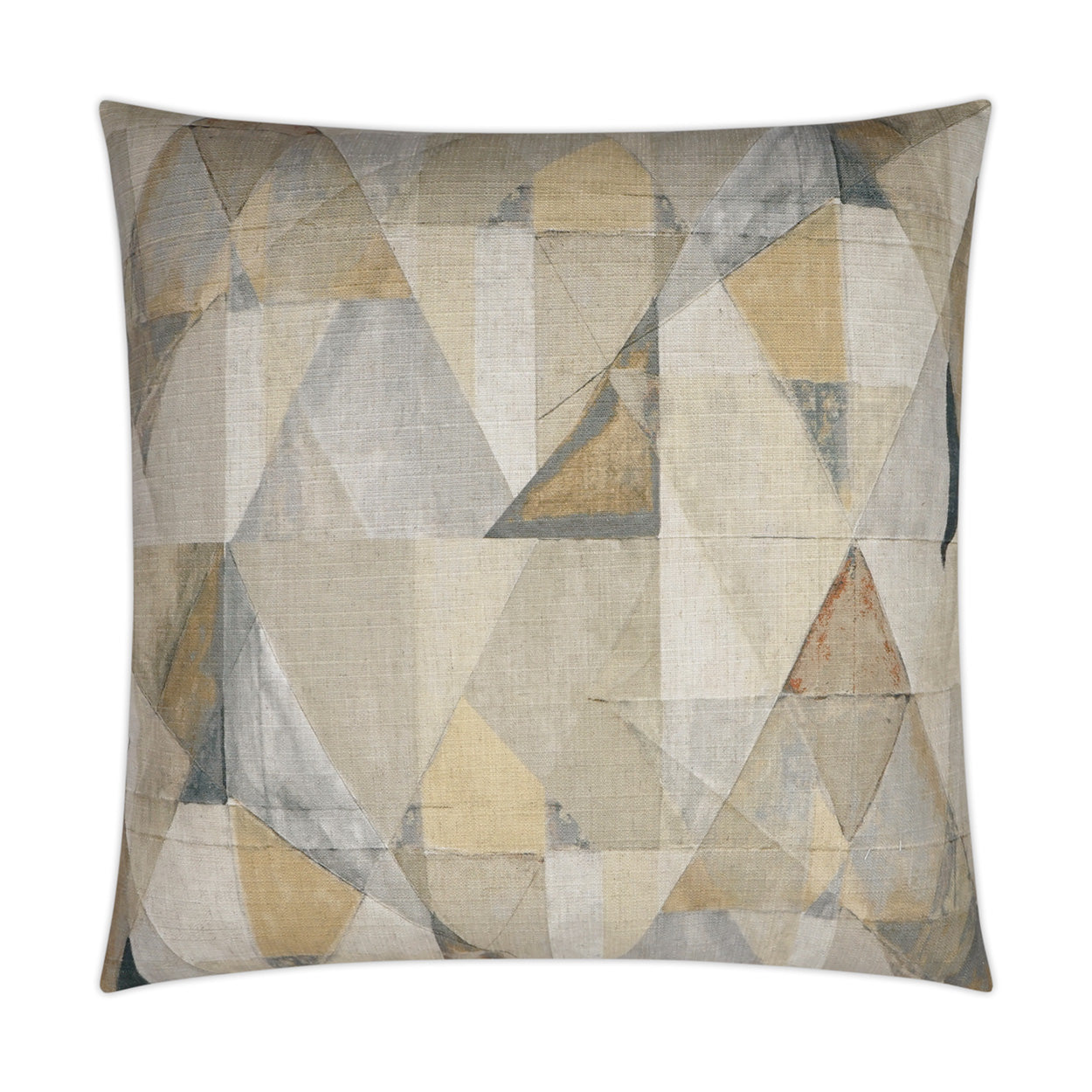 D.V. KAP HOME   24" x 24" Trent Pillow - Fawn Abstract, Modern    - 3614-F-2424