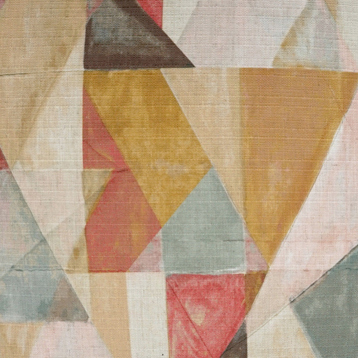 D.V. KAP HOME   24" x 24" Trent Pillow - Rosewood Abstract, Modern    - 3614-R-2424