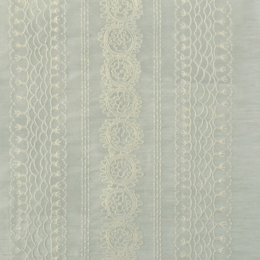 Duralee Monogram 500086H | 172-Glacier  Drapery     - 361409