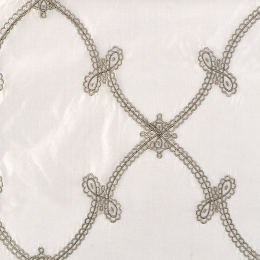 Duralee Monogram 500089H | 15-Grey  Drapery     - 361415