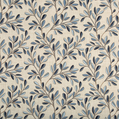 KRAVET BASICS EMBROIDERY BOTANICAL & FLORAL BEIGE,BLUE,BLUE   - 36141.516.0