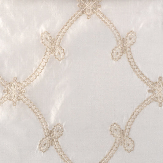 Duralee Monogram 500089H | 80-Natural/Beig  Drapery     - 361421