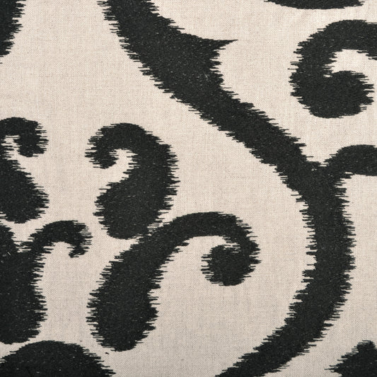 Duralee Monogram 500094H | 313-Onyx  Drapery     - 361439