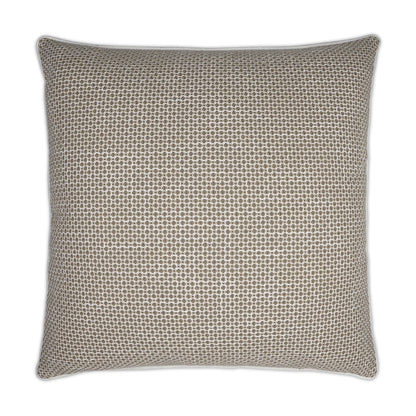 D.V. KAP HOME   24" x 24" Kristal Pillow - Mushroom Farmhouse, Traditional    - 3615-M-2424