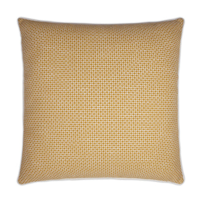 D.V. KAP HOME   24" x 24" Kristal Pillow - Saffron Farmhouse, Traditional    - 3615-S-2424