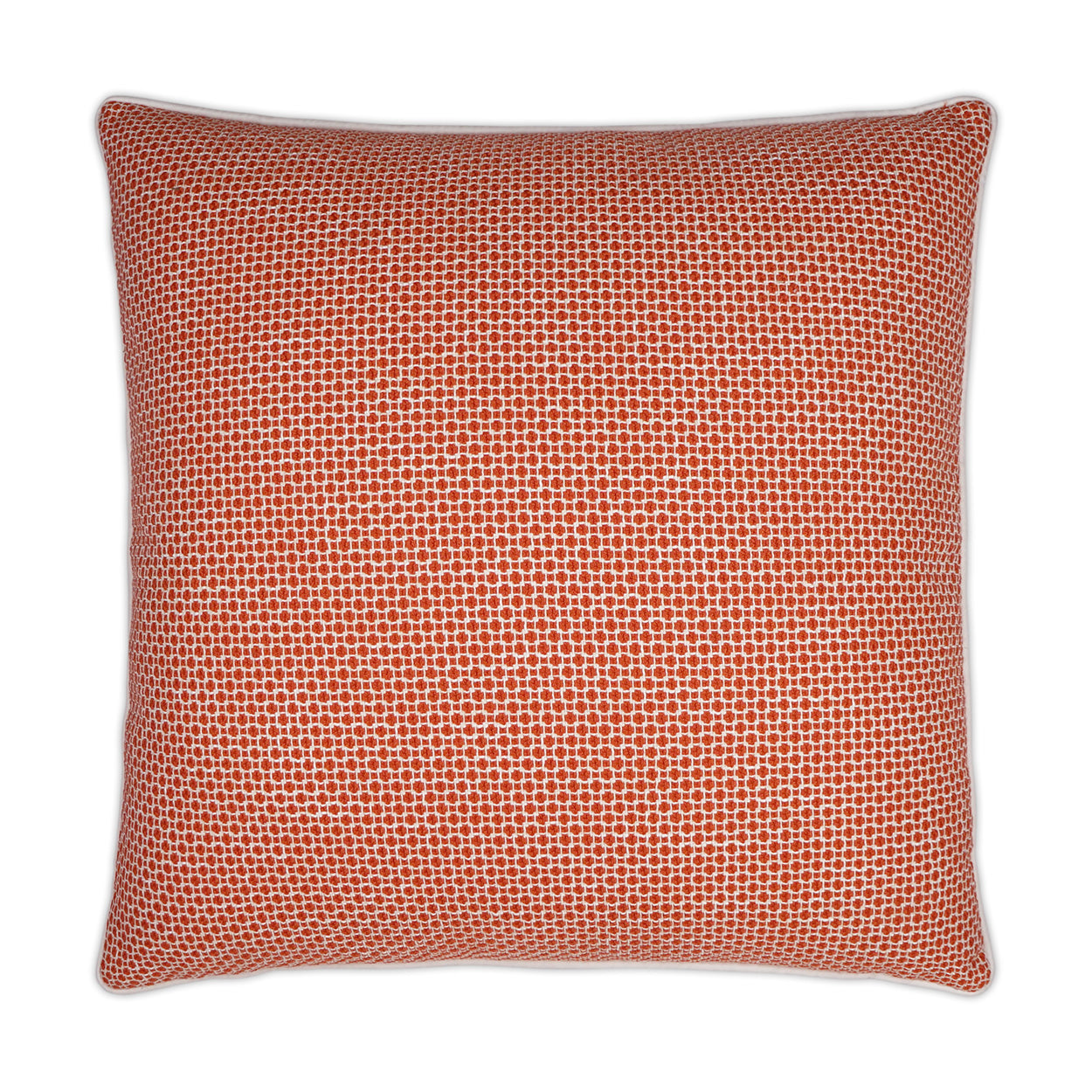 D.V. KAP HOME   24" x 24" Kristal Pillow - Tomato Traditional    - 3615-T-2424