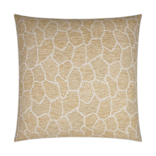 D.V. KAP HOME   24" x 24" Masai Pillow - Topaz Global, Modern, Animal    - 3617-T-2424