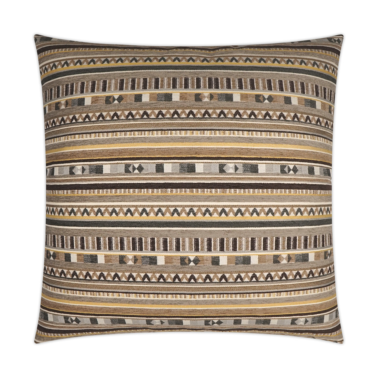D.V. KAP HOME   24" x 24" Crossing Pillow - Sandstone Global, Western Chic    - 3619-S-2424
