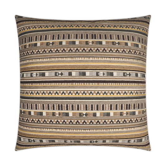 D.V. KAP HOME   24" x 24" Crossing Pillow - Sandstone Global, Western Chic    - 3619-S-2424