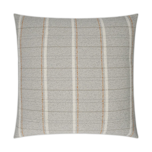 D.V. KAP HOME   24" x 24" Wooly Bully Pillow - Grey Textured, Transitional, Farmhouse    - 3624-G-2424