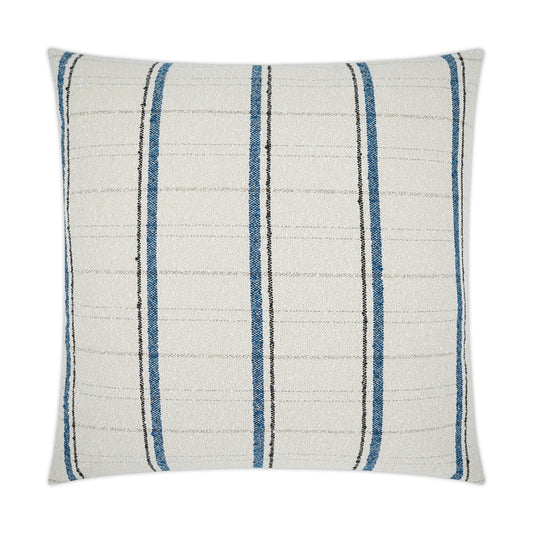 D.V. KAP HOME   24" x 24" Wooly Bully Pillow - Navy Textured, Transitional, Farmhouse    - 3624-N-2424