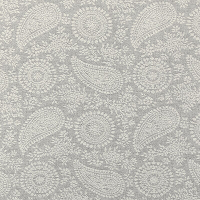 KRAVET CONTRACT CHENILLE PAISLEY GREY,WHITE,GREY   - 36269.11.0