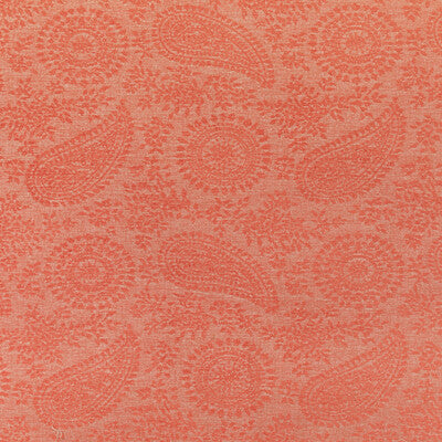 KRAVET CONTRACT CHENILLE PAISLEY CORAL,ORANGE,ORANGE   - 36269.12.0