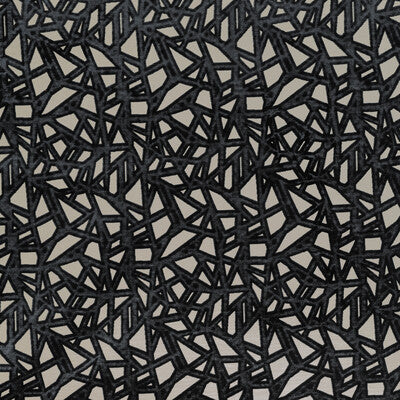 KRAVET DESIGN  TEXTURE BLACK,SILVER,BLACK   - 36277.8.0