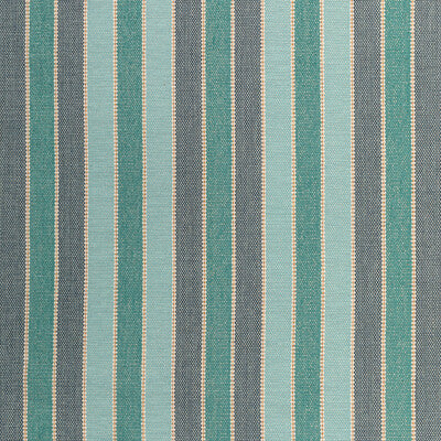 KRAVET CONTRACT CRYPTON STRIPES TURQUOISE,BLUE,GREEN   - 36278.13.0