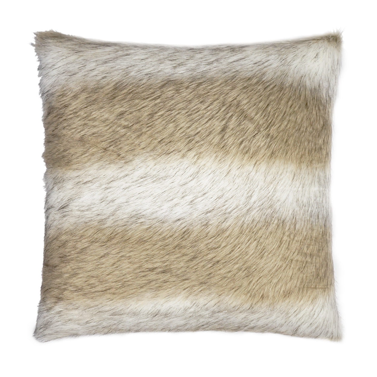 D.V. KAP HOME   24" x 24" Savage Pillow Faux Fur    - 3628-2424