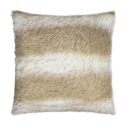 D.V. KAP HOME   24" x 24" Savage Pillow Faux Fur    - 3628-2424