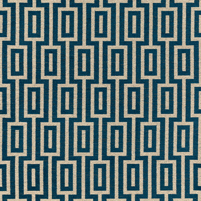 KRAVET CONTRACT CRYPTON GEOMETRIC BLUE,BEIGE,BLUE   - 36280.5.0