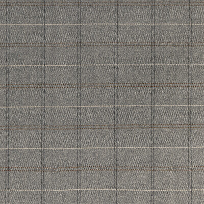 KRAVET DESIGN WOOL PLAID / CHECK GREY,BLACK,GREY   - 36310.11.0