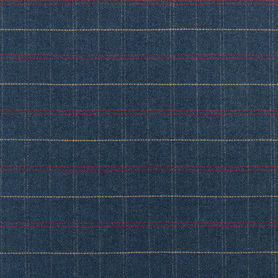 KRAVET DESIGN WOOL PLAID / CHECK BLUE,RED,BLUE   - 36310.5.0