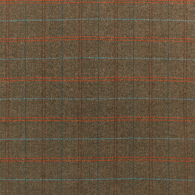 KRAVET DESIGN WOOL PLAID / CHECK BROWN,RED,BLUE   - 36310.6.0