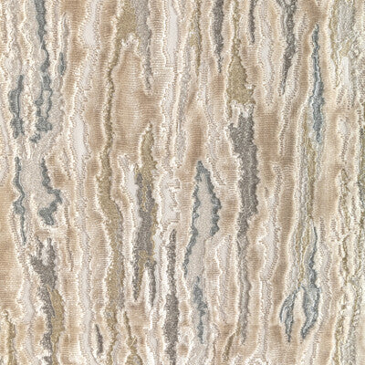 KRAVET COUTURE VELVET TEXTURE IVORY,SILVER,BEIGE   - 36322.16.0