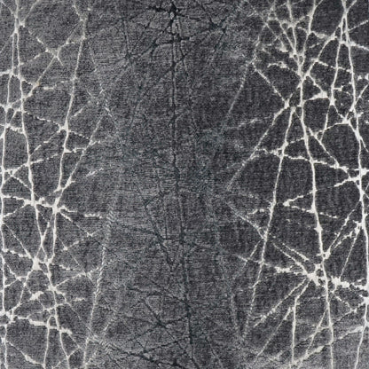 D.V. KAP HOME   24" x 24" Questa Pillow - Caviar Glam, Abstract, Transitional    - 3633-C-2424