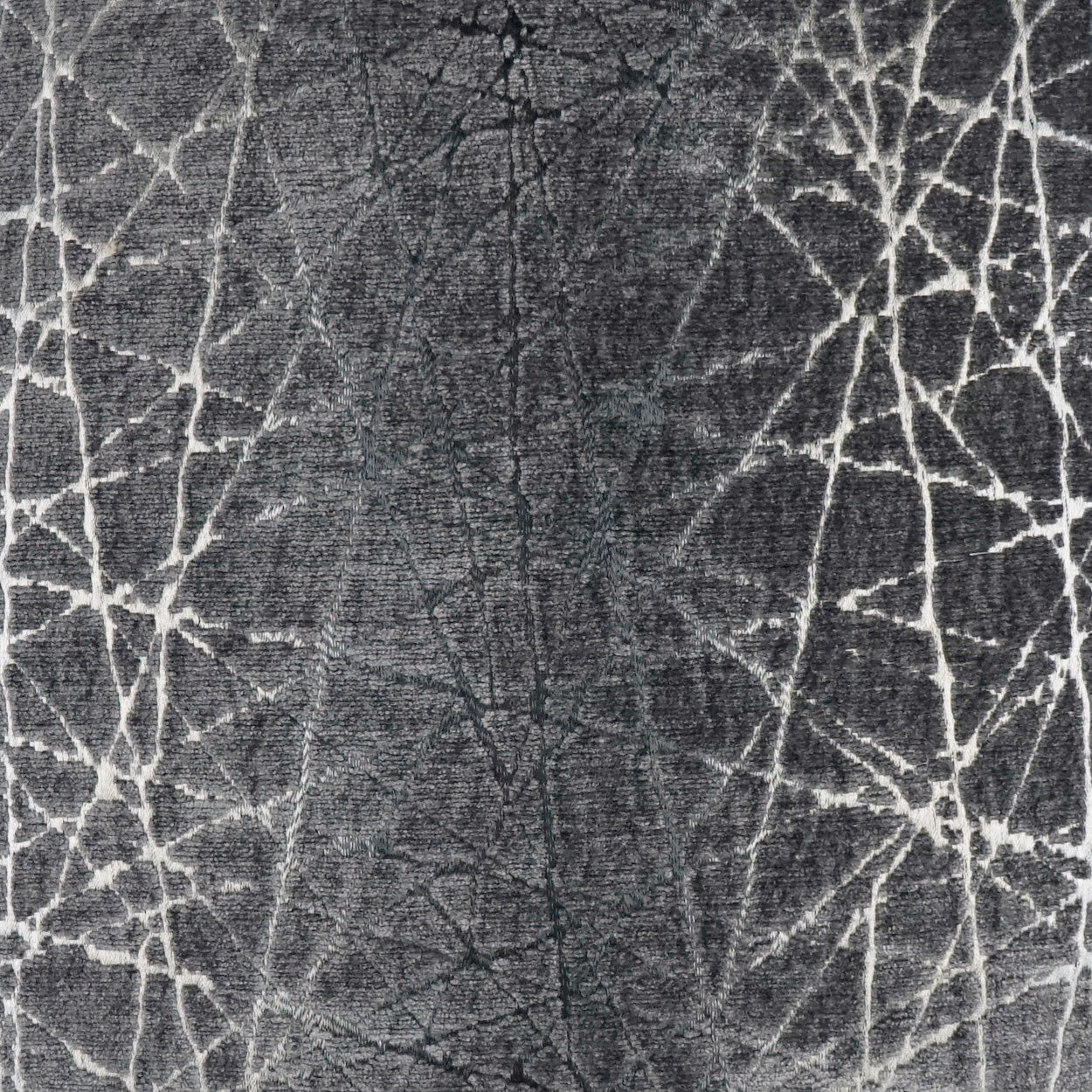 D.V. KAP HOME 3633-C-YARD Questa Fabric - Caviar Glam, Abstract, Transitional  Grey, Silver   - Questa