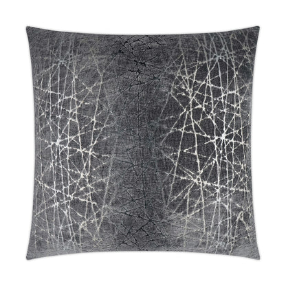 D.V. KAP HOME   24" x 24" Questa Pillow - Caviar Glam, Abstract, Transitional    - 3633-C-2424