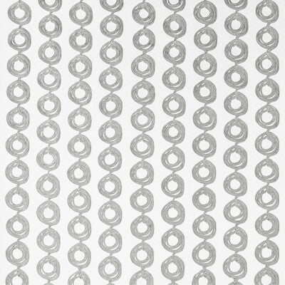 KRAVET COUTURE EMBROIDERY GEOMETRIC WHITE,SILVER,GREY   - 36338.11.0