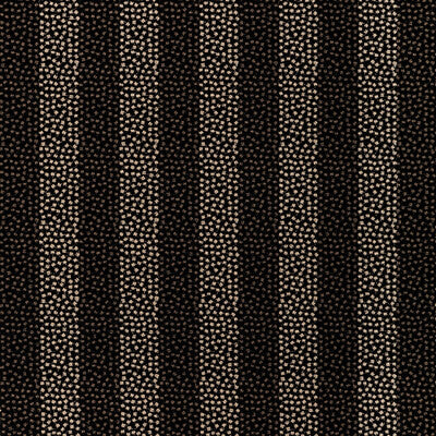 KRAVET COUTURE VELVET TEXTURE BLACK,GOLD,BLACK   - 36341.8.0