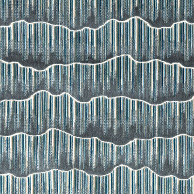 KRAVET COUTURE VELVET  BLUE,GREY,BLUE   - 36350.1511.0