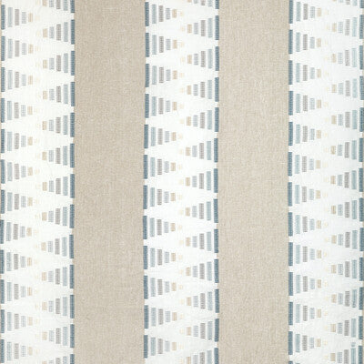 KRAVET COUTURE EMBROIDERY MODERN IVORY,LIGHT BLUE,BLUE   - 36353.15.0