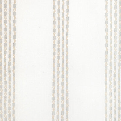 KRAVET COUTURE EMBROIDERY STRIPES IVORY,GREY,WHITE   - 36354.11.0